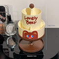 Rotating cosmetic brush storage barrel in Japanese minimalist design with 18 litre capacity