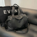 36-55 litre Oxford cloth travel bag in solid colour with dry-wet separation compartments