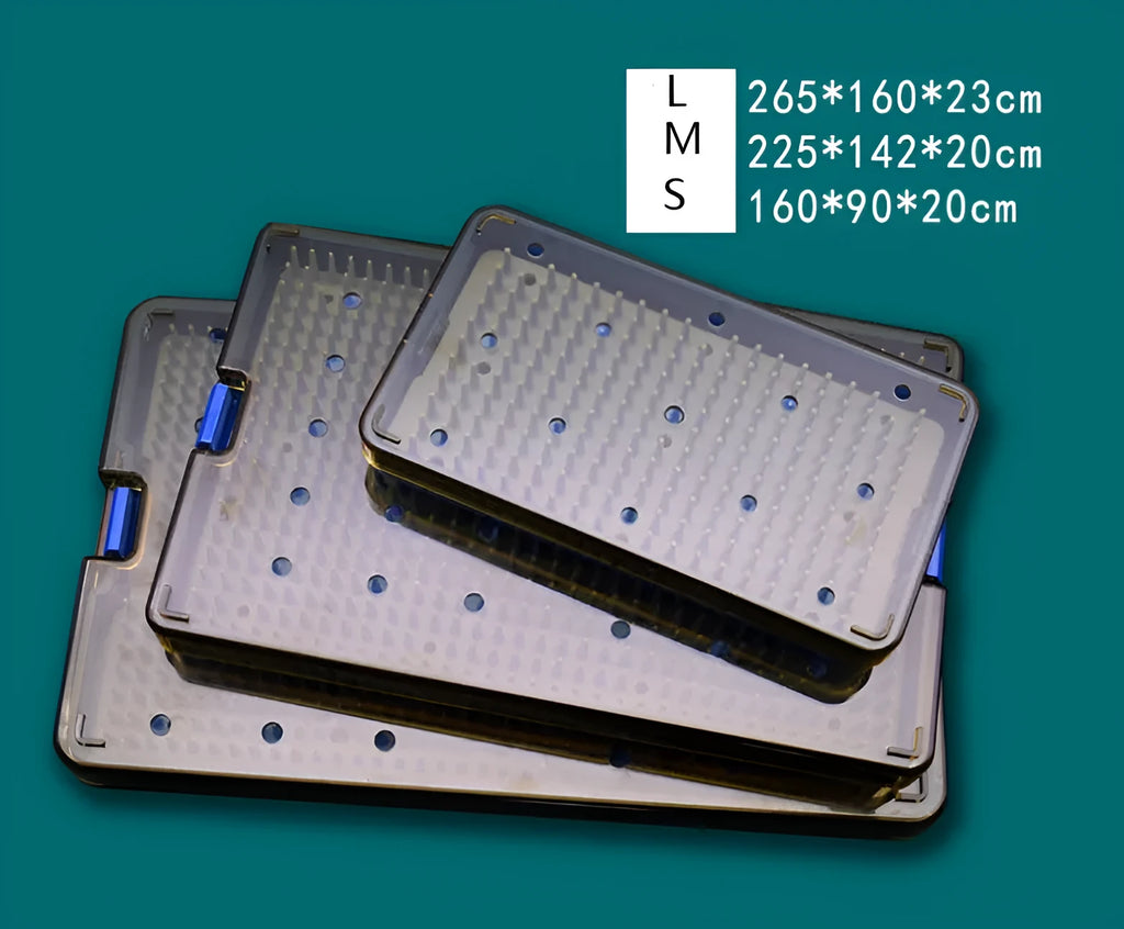 Silicone disinfection box in three sizes for UV sterilisation of phones and jewellery