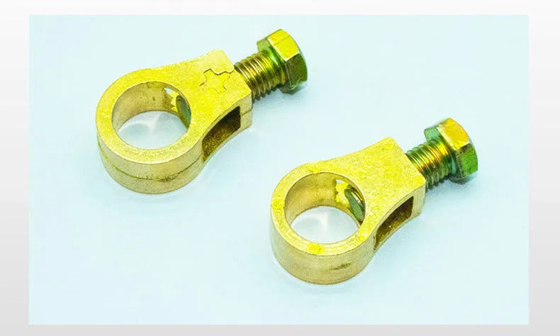 Pure copper car battery wiring clamp with battery head connection