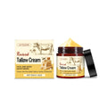 60g glass jar of tallow moisturising cream with beeswax and olive oil.