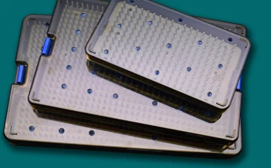Silicone disinfection box in three sizes for UV sterilisation of phones and jewellery