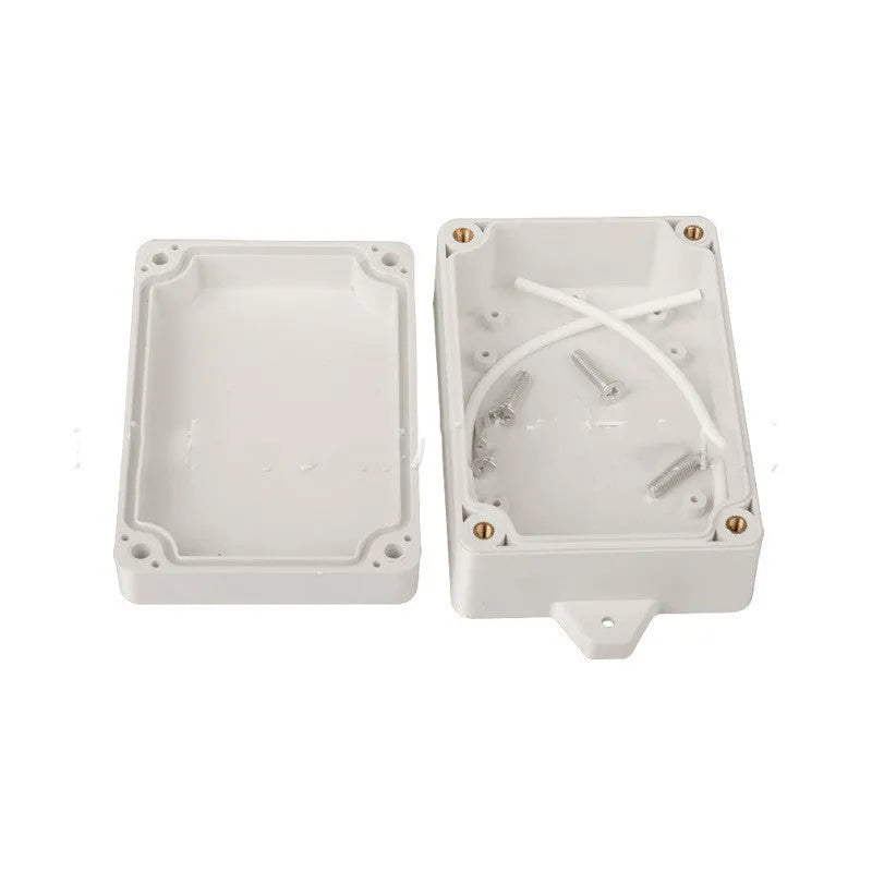 F4B-1 model ABS plastic waterproof instrument box for security power supplies, dimensions 100x68x40mm.