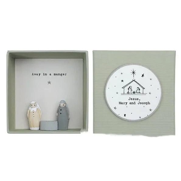 Guardian angel resin ornament with modern simple cartoon design for gift giving