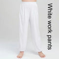 Children's black high elasticity practice trousers for Sanda martial arts training
