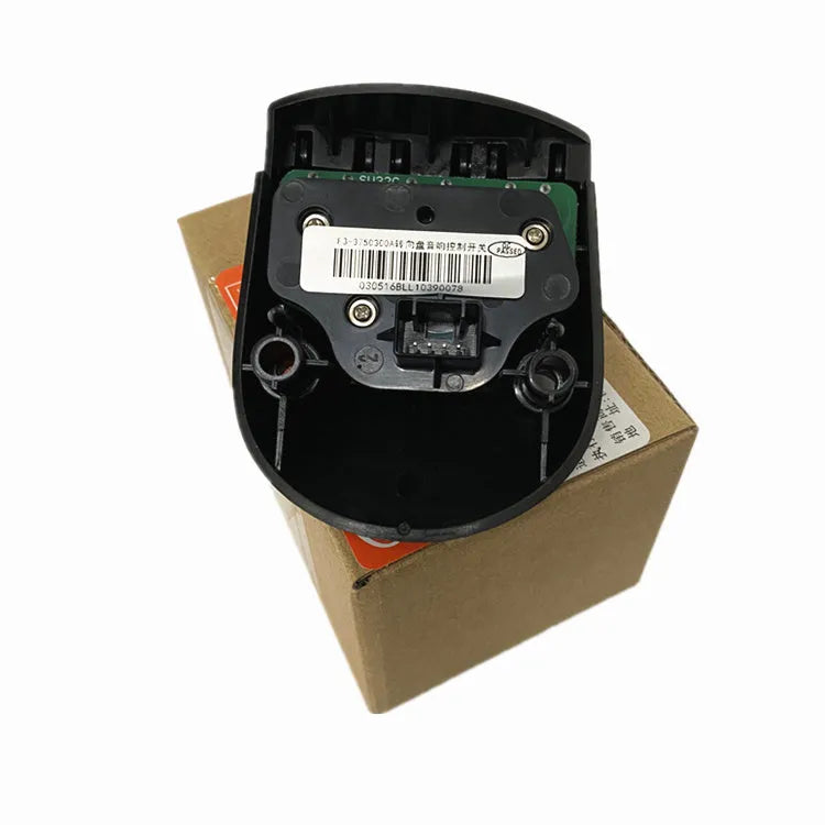 Black F3R steering wheel controller button for automotive audio system control