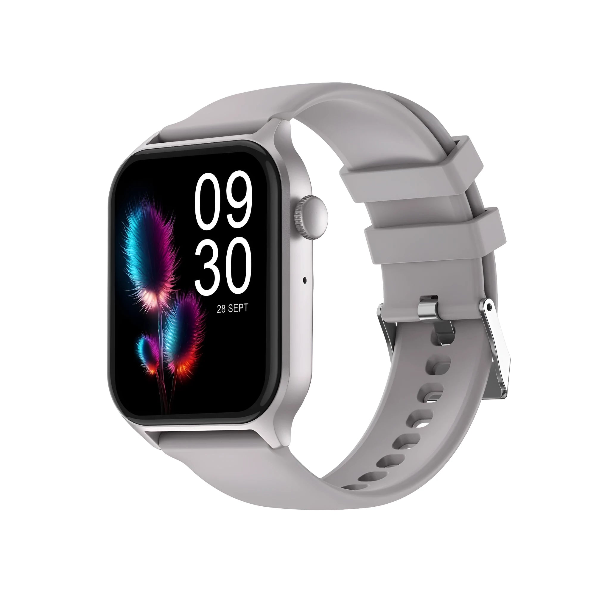 Z145 smart watch in black showing display with heart rate and blood pressure readings