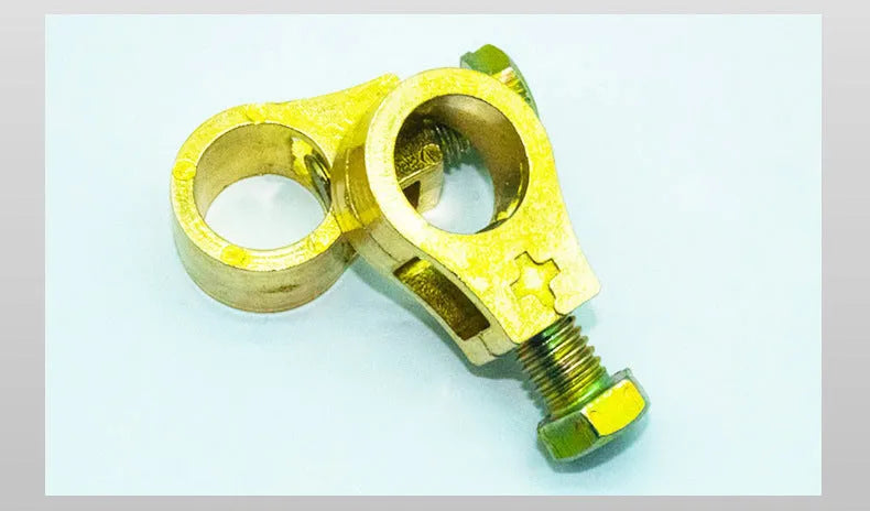 Pure copper car battery wiring clamp with battery head connection