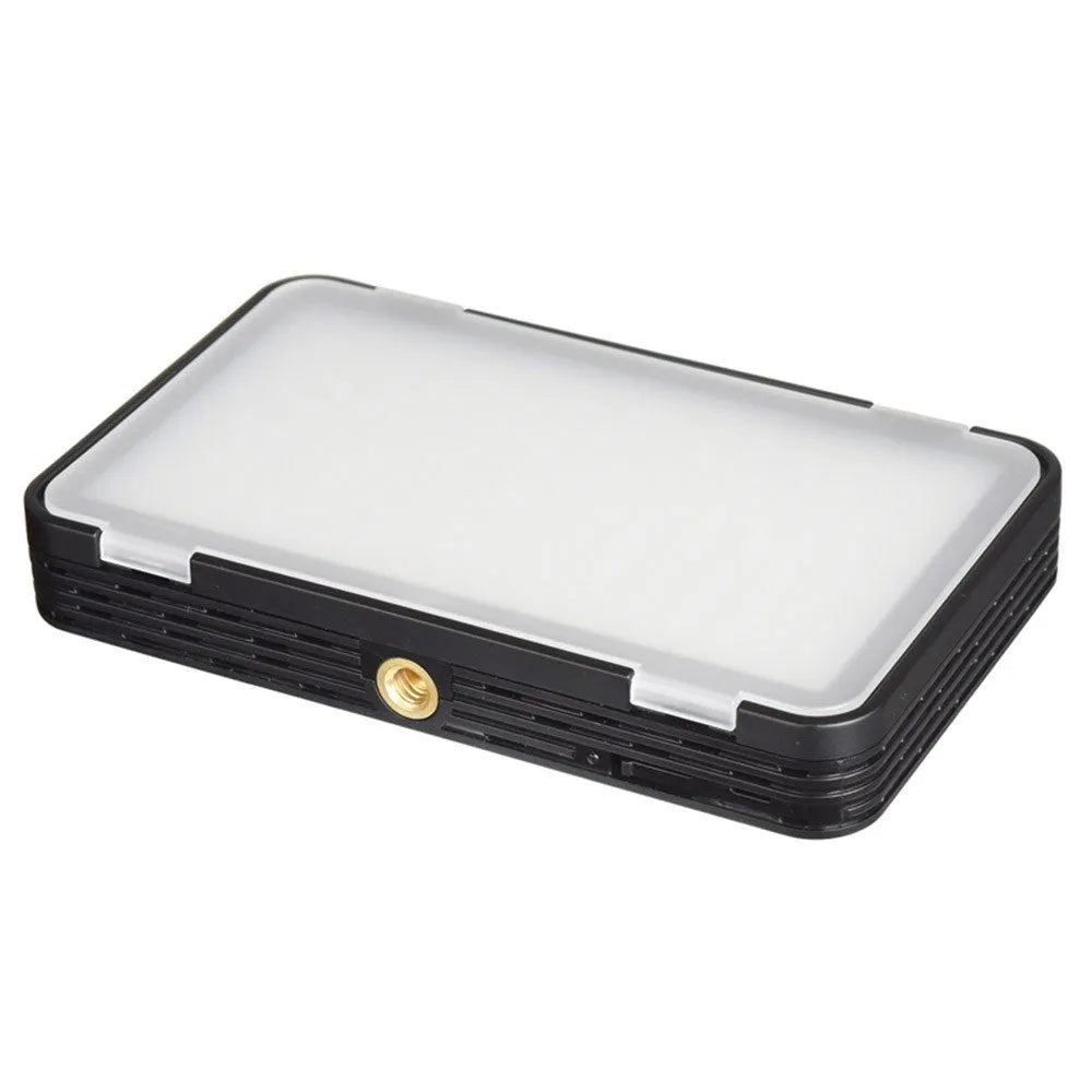 Shenniu M150 ultra-thin silver LED video light for mobile phone and camera mounting