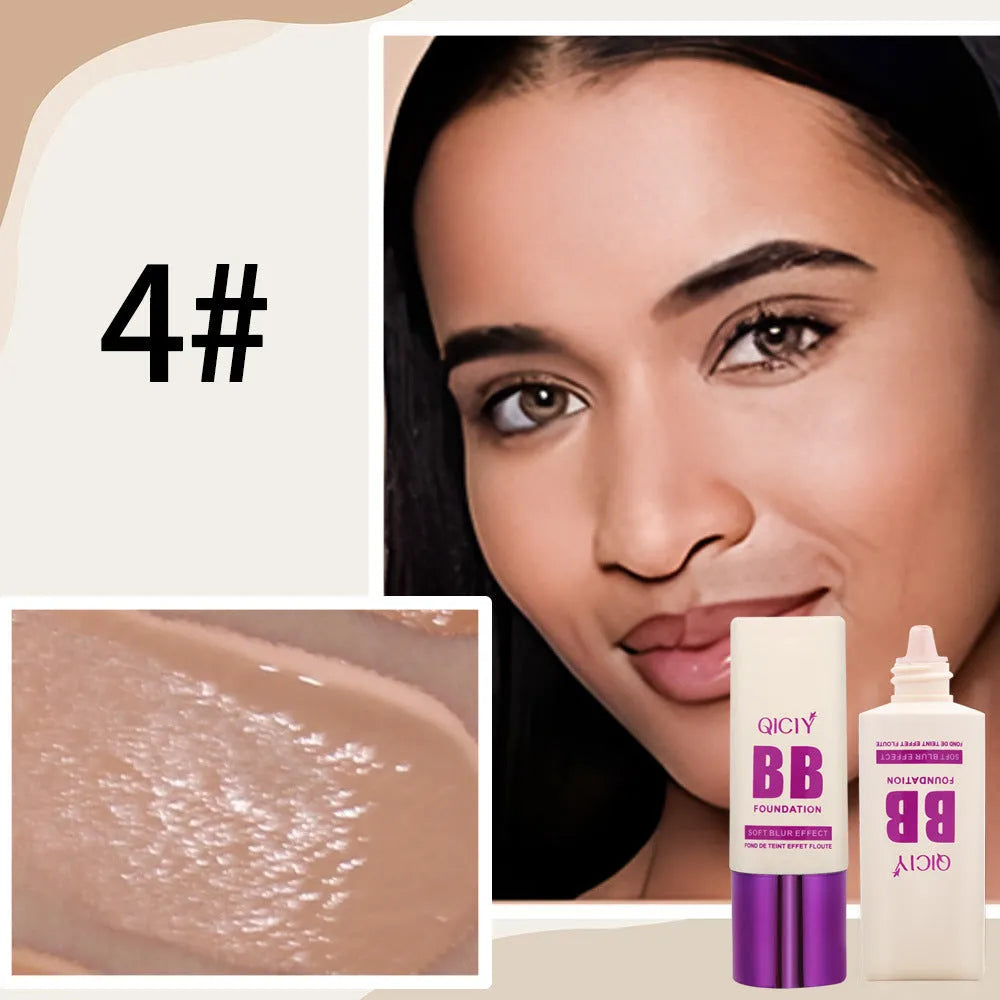 Feeding bottle style BB cream liquid foundation concealer in ten different shade colours.