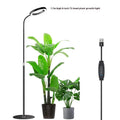 6-inch angel ring retractable floor plant grow light with adjustable aluminium alloy stand