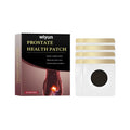 Men's herbal prostate patch package containing 8 individual patches with wormwood and ginseng extracts