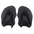 Pair of swimming training hand paddles for freestyle stroke technique in multiple colour options