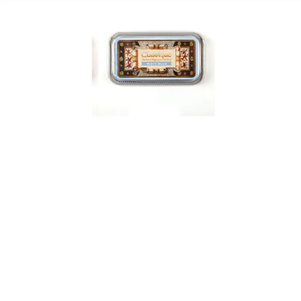 Rectangular oily stamp pad ink measuring 0.3x5.7x1.7cm in five colour options for DIY rubber stamps