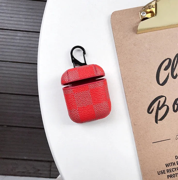 Compatible iPhone XS Max hard plastic case with grid pattern and a small anti-lost hook on the side.