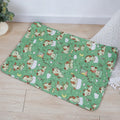 Reusable washable pet urine pad with animal pattern and waterproof gasket construction