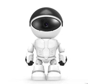 1080P WiFi IP security camera with night vision, rotatable head, and two-way audio for indoor home monitoring
