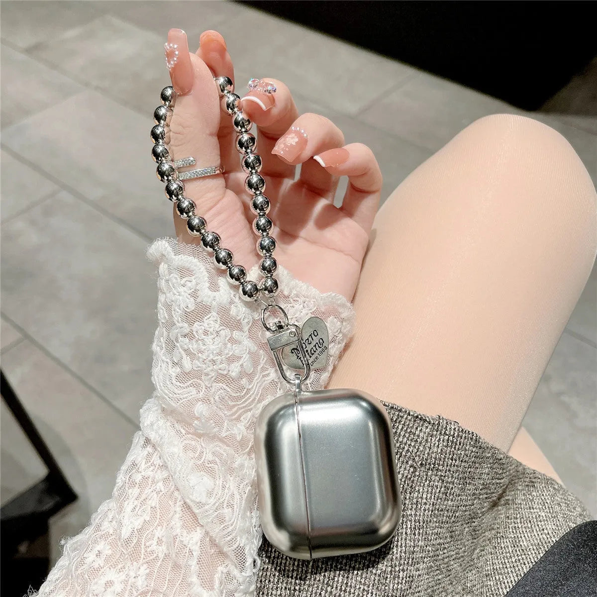 Matte plating TPU protective case for universal AirPods compatibility including AirPods 3, 4, and Pro models