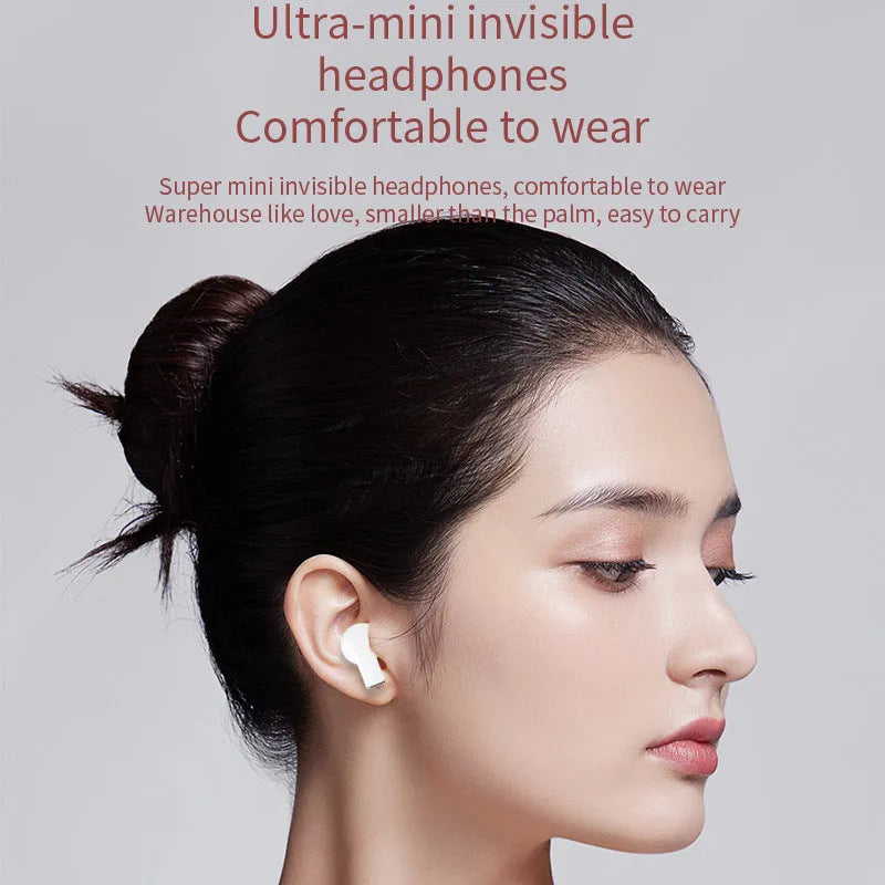Creative Rotatable K520 Bluetooth headset in black, featuring rotatable earpieces and plastic construction
