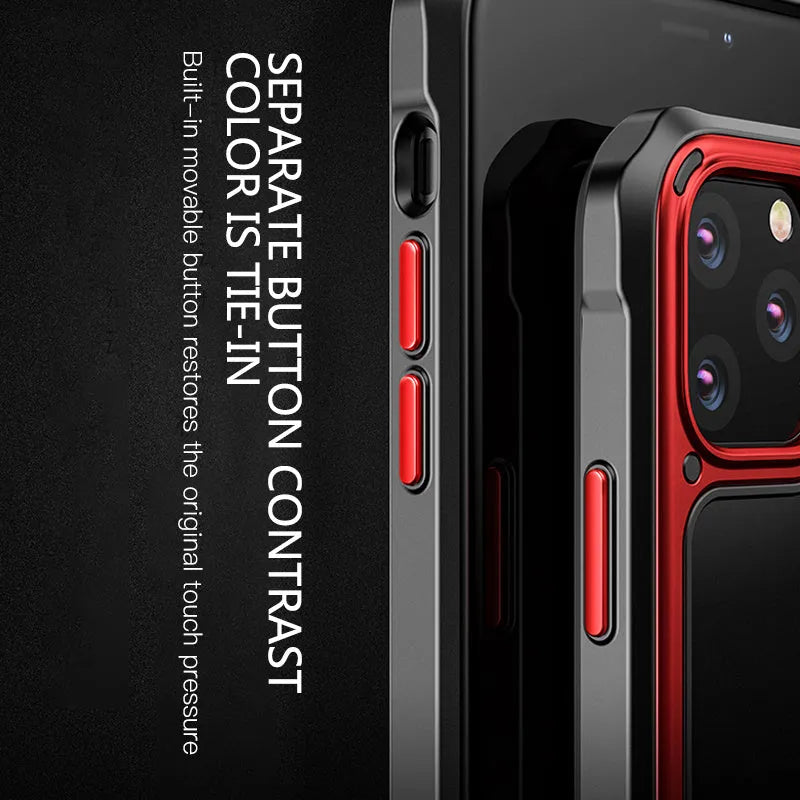 Transparent silicone iPhone 11 case showing back cover design in six colour options