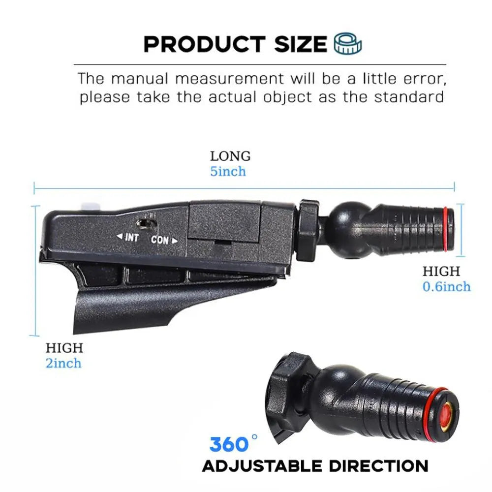 Black golf laser aiming instrument for putting alignment practice