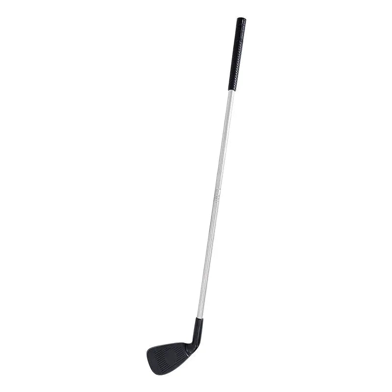 Metal golf club set with adult and children's versions for outdoor family sport