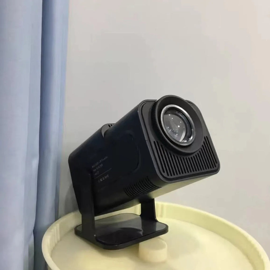 Wireless HD game machine projector for home use with gaming consoles.
