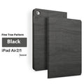 Universal iPad protective cover with integrated sleep bracket in sapphire blue imitation leather