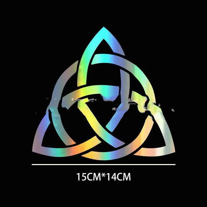 Waterproof automobile decal sticker for car body decoration in black white or laser colours