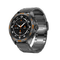 Smart watch showing health monitoring functions and WhatsApp reply capability on IPS screen