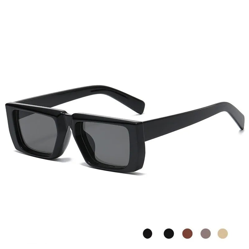Y2K special-shaped sunglasses with UV400 protection in multiple frame and lens colour combinations