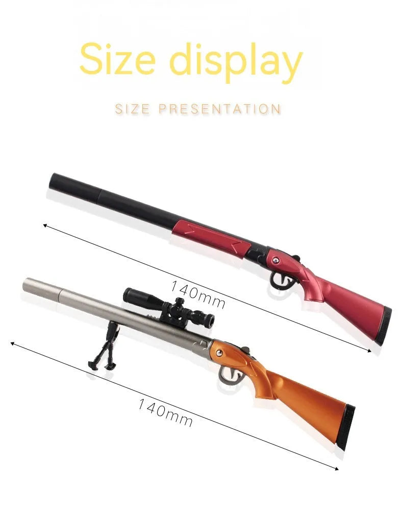 Marvel Chicken 98K sniper rifle themed gel pen with 0.5mm tip and plastic construction