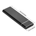 6TB SSD mobile hard disk with metal shell in multiple colour options