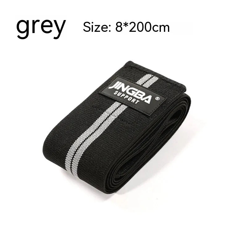 Adjustable sports knee pads for weightlifting and cycling in blue, grey, red, or yellow