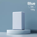 Solid colour EVA foam yoga block showing hexagonal facets and grip ridges