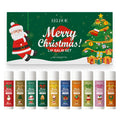 Christmas limited lip balm set of ten EELHOE flavours in individual sticks