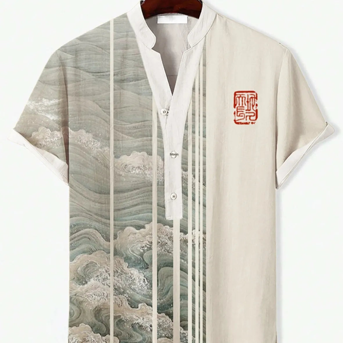 Short sleeve shirt with 3D digital animal print design in various colours