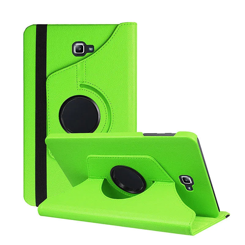 iPad tablet rotating leather case in clamshell design with multiple colour options