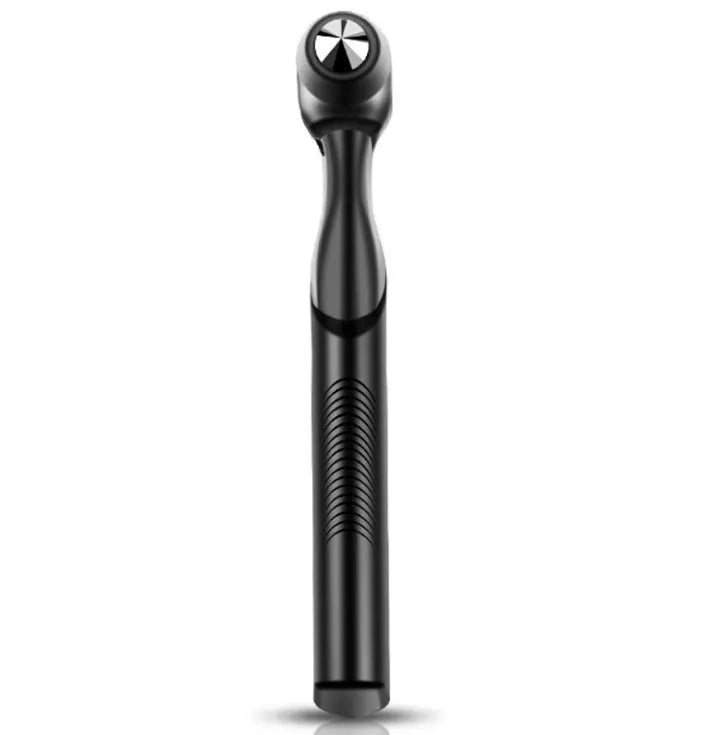 Window breaker safety hammer with ABS body and high carbon steel tip in red colour