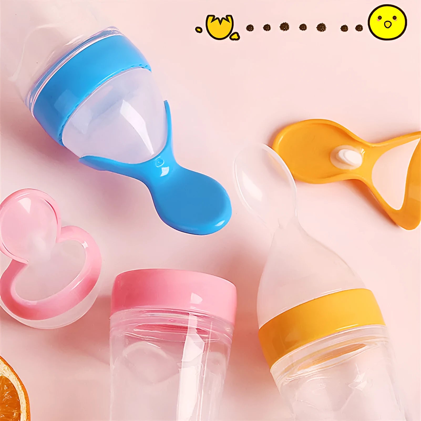 Two bright yellow inflatable swimming arm bands for children with a manual air pump.