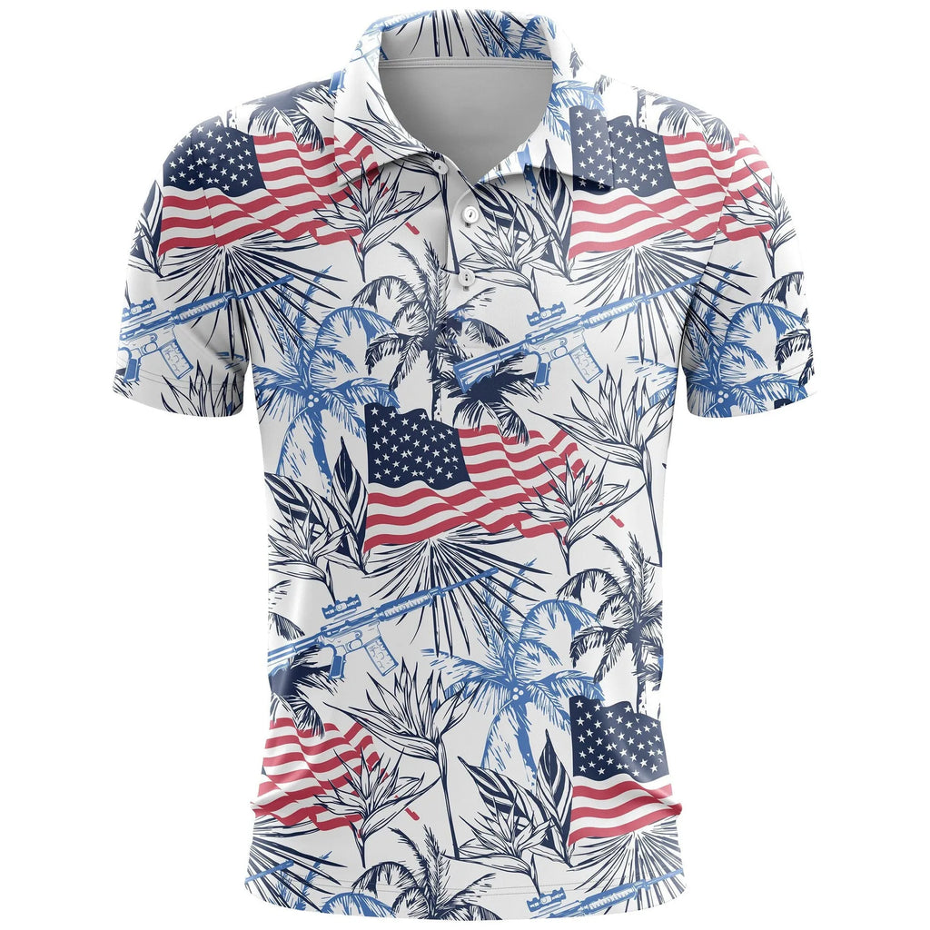 3D printed short sleeve leisure top in loose fit with bird eye cloth fabric