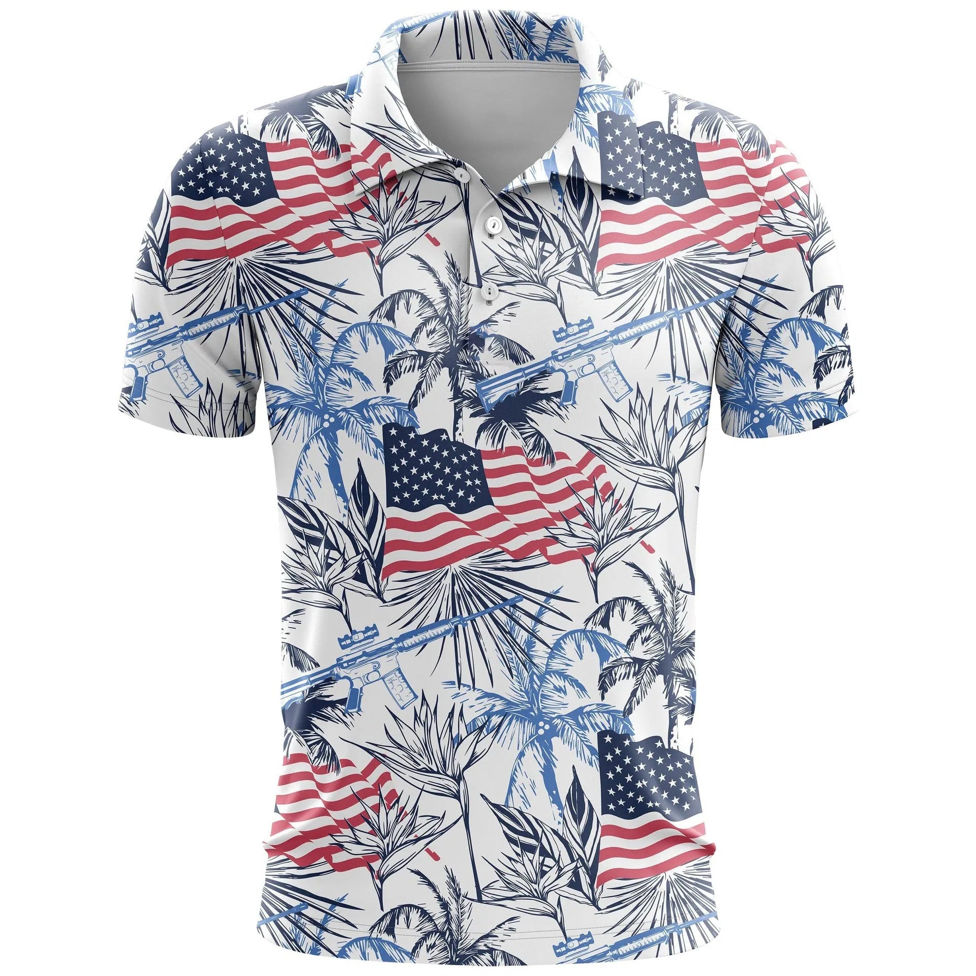 3D printed short sleeve leisure top in loose fit with bird eye cloth fabric