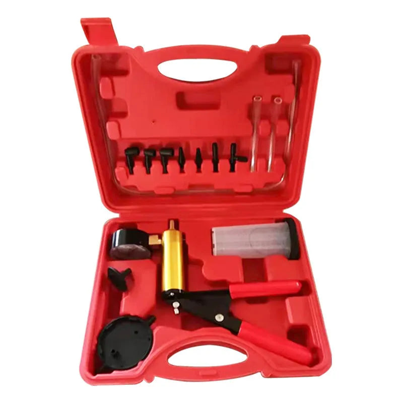 Aluminium manual vacuum air blow gun car repair tool with negative pressure suction mechanism