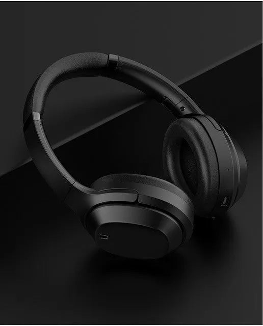 Black Gorsun E98 wireless Bluetooth over-ear headphones with adjustable headband