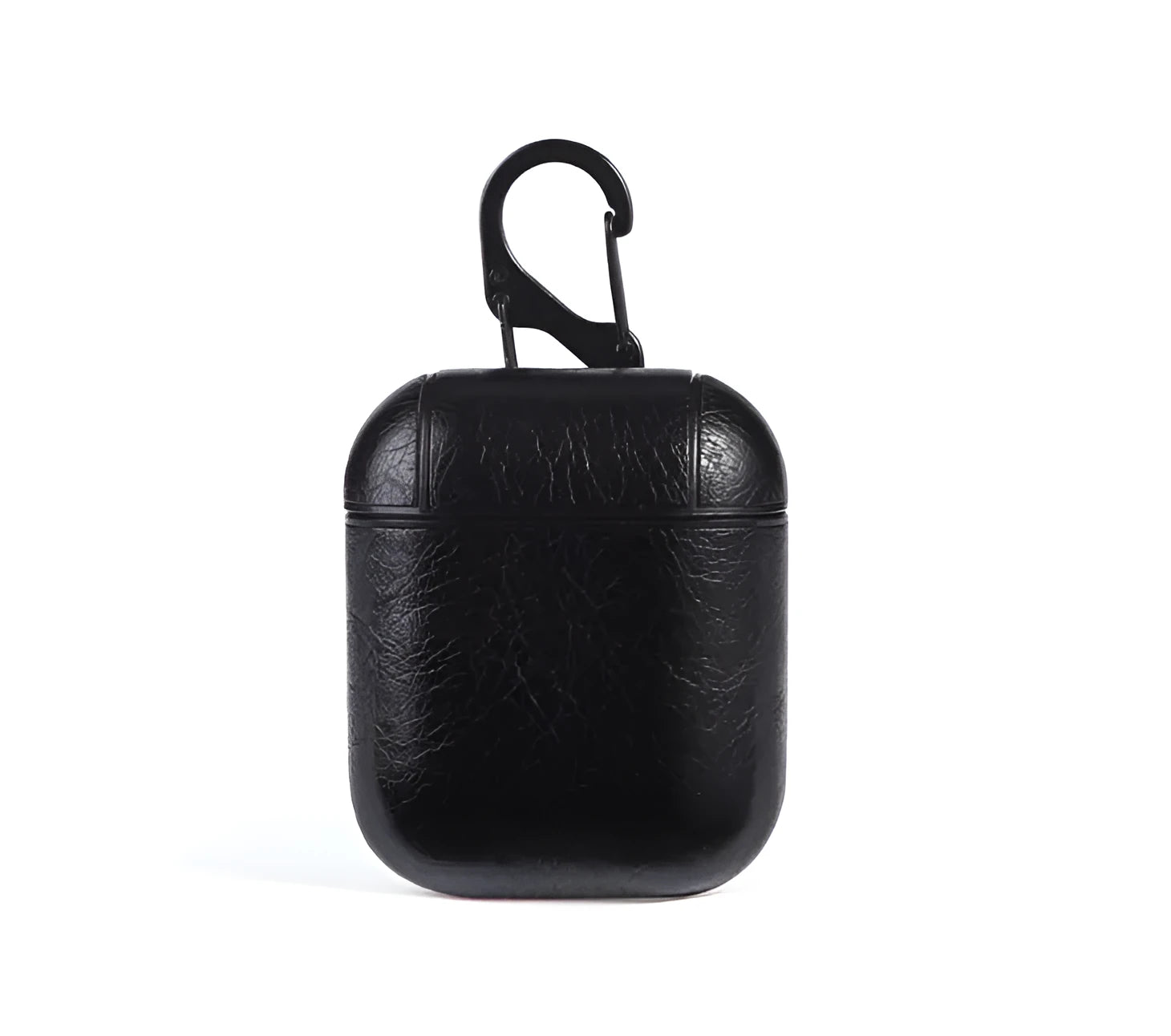 Genuine leather earphone case bag for Apple Airpods in black, brown, light brown, and red colours