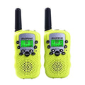 Children's UHF walkie talkie set in assorted colours with 22-channel capability