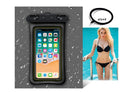 Waterproof phone pouch with hanging rope in multiple colour options