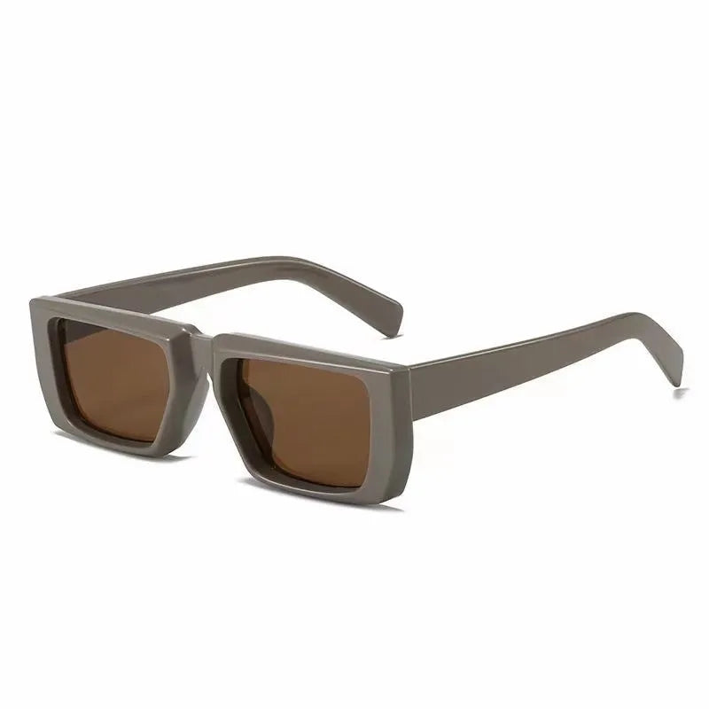 Y2K special-shaped sunglasses with UV400 protection in multiple frame and lens colour combinations