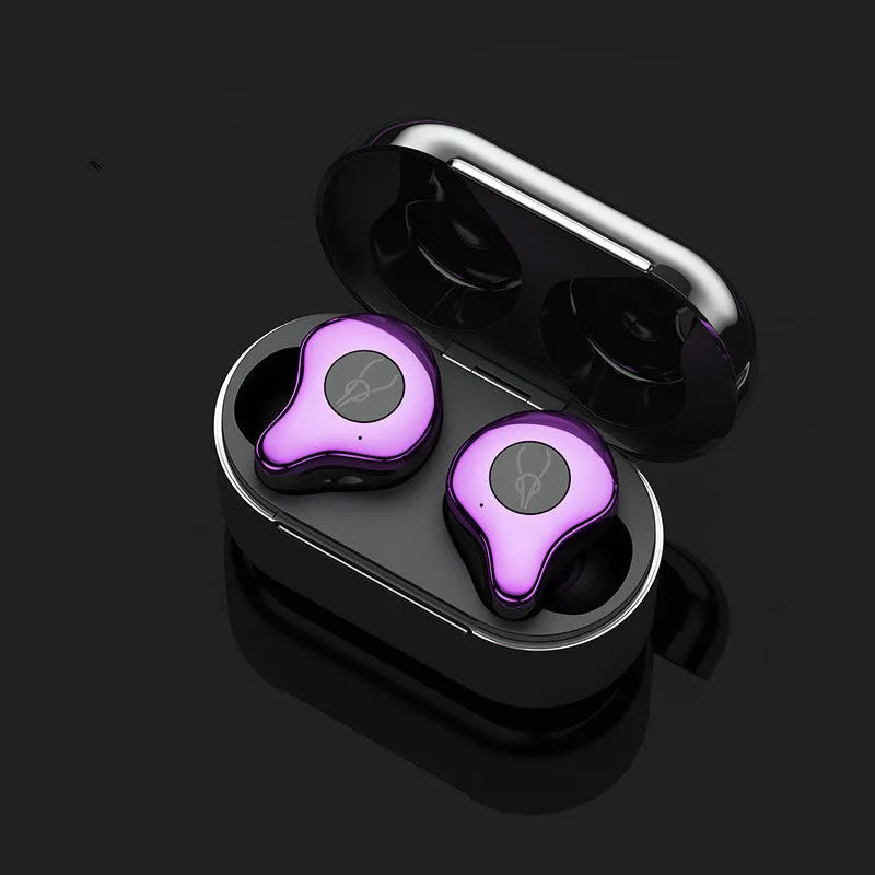 TWS wireless Bluetooth headset in a selection of six colours with a TYPE-C charging case.