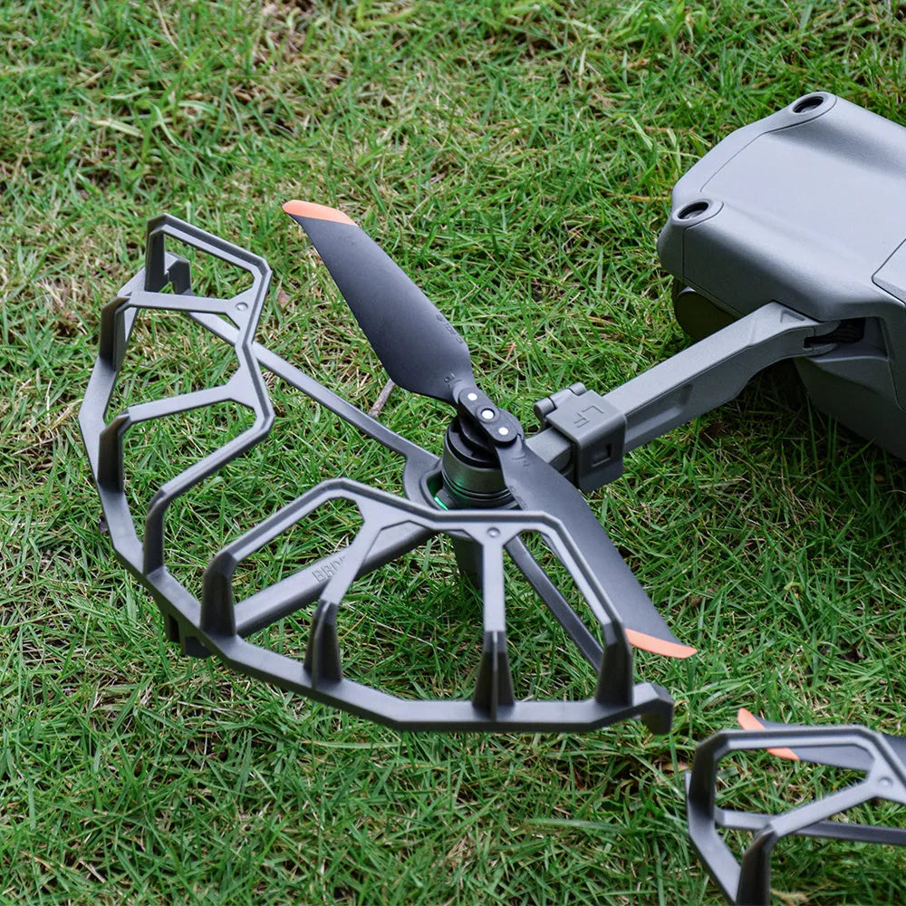 Grey ABS plastic propeller blade protection ring for DJI Mavic Air 2 and Air 2S drones.